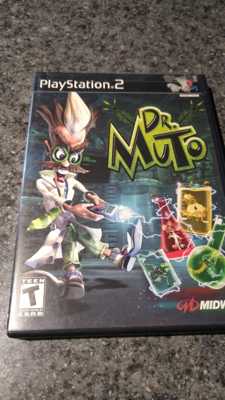 Dr. Muto PS2 Game – PlayStation 2