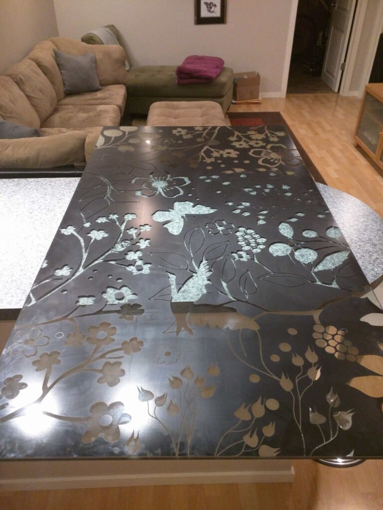 IKEA Glass Table Top – Nature Design