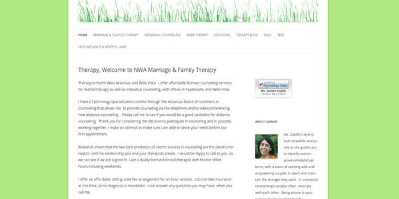 NWA Marriage & Family Therapy