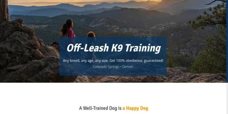 Off-Leash K9 Training – Denver (South)