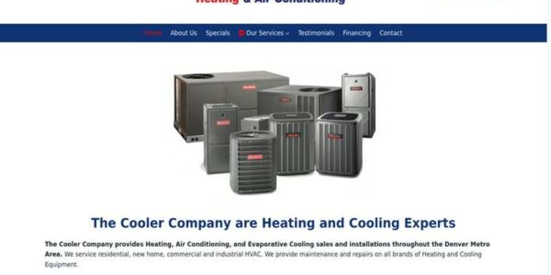The Cooler Company Heating & Air Conditi