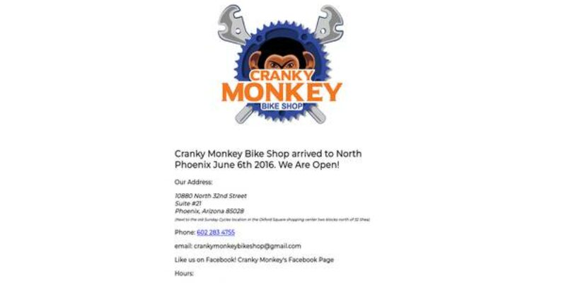 Cranky Monkey Bike Shop