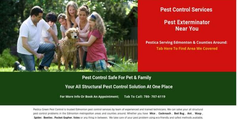 Pestica Green Pest Control Edmonton