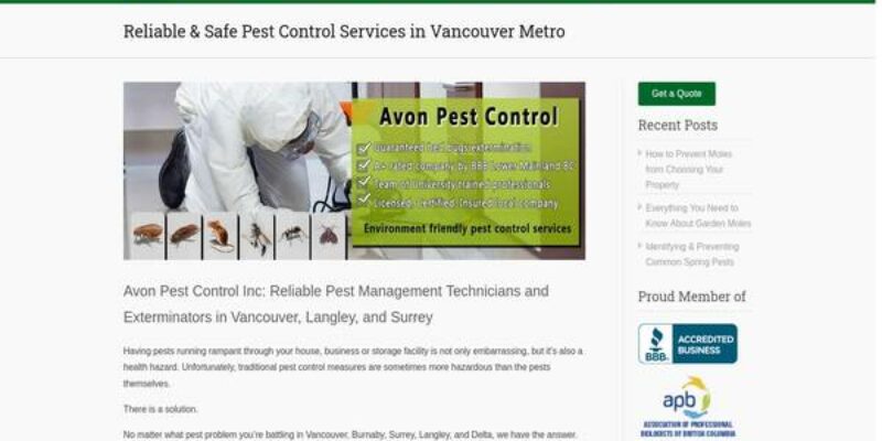 Avon Pest Control Inc.